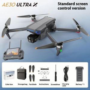 โดรน AE30 3-Axis Gimbal HD GPS Quadcopter พร้อมไฟ LED พลาสติกแบบ Backlight สำหรับการถ่ายภาพทางอากาศ ระบบ Return-to-Home และรีโมทคอนโทรล - Product Image 6