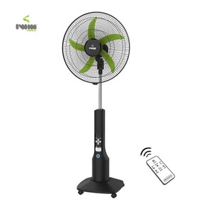 Iwin 18 inch chất lượng cao năng lượng mặt trời có thể sạc lại đứng FAN thời trang từ xa hộ gia đình khách sạn sử dụng điện USB Battery Powered - Product Image 1