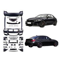 Paket Body Kit Lengkap Gaya M Tech untuk BMW Seri 3 F30 F35 2013-2019 (termasuk bumper depan, bumper belakang, side skirt, dan upgrade gril)