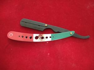 Navaja de Afeitar Profesional Obexa OBR-9655 con Diseño de la Bandera de México, de Acero Inoxidable, de Una Sola Hoja para Afeitar la Cara - Product Image 3