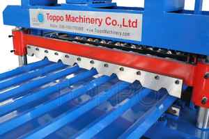 Высокоскоростной автоматический станок для производства плитки 900-1500 мм, профилегибочный станок для профилей типа IBR, профилегибочный станок для трапециевидных профилей - Product Image 3