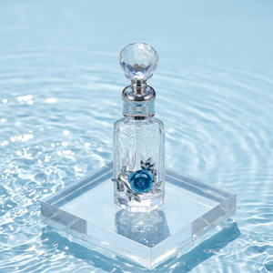 Botella de Perfume Portátil con Diseño de Rosas al Estilo Árabe, Botella de Perfume para Viaje con Dispensador de Aceite Esencial - Product Image 4