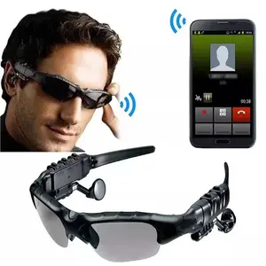 تخفيضات كبيرة نظارات شمسية ذكية محمولة لاسلكية سماعة ميكروفون الرياضة الدراجات النظارات الشمسية ركوب سماعة أذن