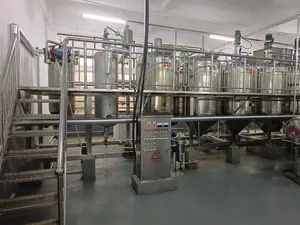 Small Automatic Grade Coconut Oil Diesel Refinery Machine Sunflower Crude Oil Refined To Olive Soybean Oil