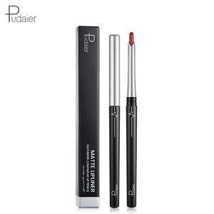 Muestra gratis de Pudaier, 17 colores, delineador de labios mate resistente al agua, lápiz labial ultrafino suave de larga duración, lápiz labial MATE DE ALTO pigmento - Product Image 6