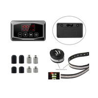 Système de clôture virtuelle GPS sans fil haut de gamme pour chien, transmetteur étanche, réglable de 1 à 100 niveaux, pour l'entraînement des chiens en extérieur