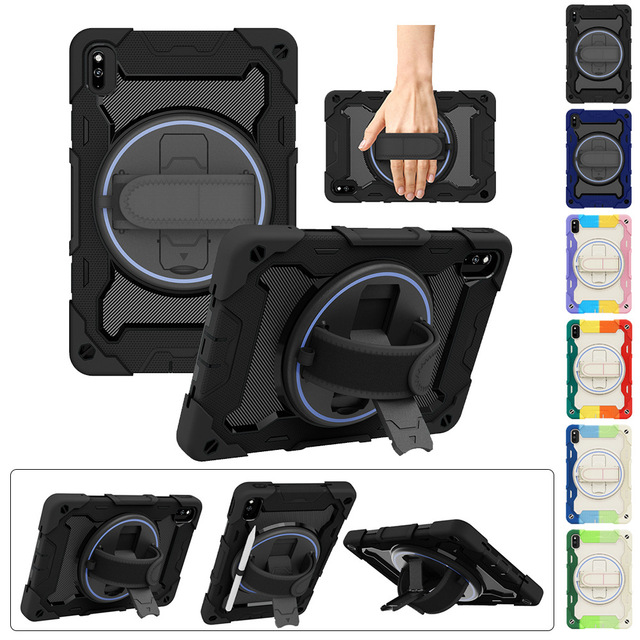 Kids Tablet Cover for Huawai Matepad SE 11.5 Inch Air12 10pro11pro12.2 SE 10.4 Silicone Stand Cover for iPad Pencil Holder Case