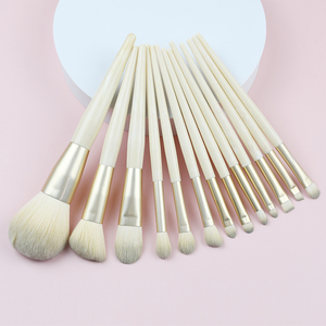 VLIYA Luxury 13 pezzi <span class=keywords><strong>pennelli</strong></span> <span class=keywords><strong>per</strong></span> trucco Set vegano nuova tecnologia materiale <span class=keywords><strong>in</strong></span> fibra di lana Nano manico <span class=keywords><strong>in</strong></span> plastica pennello <span class=keywords><strong>per</strong></span> trucco personalizzato - Product Image 1