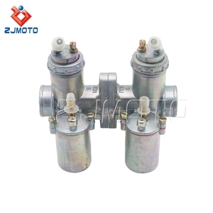 รถจักรยานยนต์ Retro Twin Carburador เครื่องยนต์คาร์บูเรเตอร์ PZ28 Carburator Carb สำหรับ K750 BMW R50 R60 2 R69S R12 R1 R71 M72 MW KC <span class=keywords><strong>750</strong></span> - Product Image 3