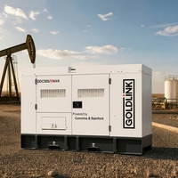 Générateurs diesel Cummins Goldlink 50 kVA, groupe électrogène diesel silencieux 40 kW, générateur super silencieux 1800 tr/min, monophasé AC