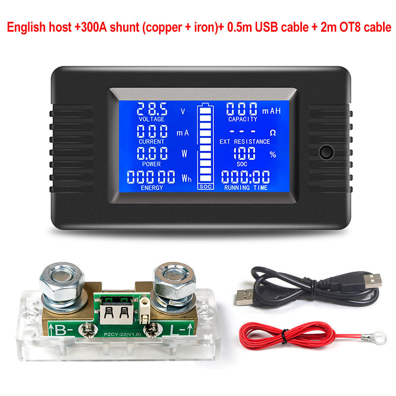 300A +0.5m USB+OT8 cable