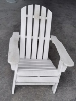 Chaise Adirondack pliante moderne en résine, bois plastique, pivotante, électrique, pour l'extérieur, meubles de jardin, vente chaude