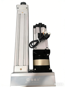 Actionneur pneumatique robuste 900N 12V, actionneur linéaire neuf, structure de cylindre à piston en alliage d'aluminium, engrenage moteur - Product Image 4