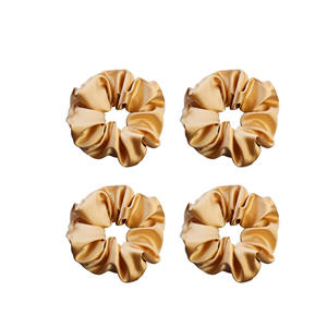 Wholesale Custom 100% Mulberry Silk Satin Square Luxury Sleep Eye Mask & Hair Band Ties Scrunchie Pillowcase <b>Sets</b> - Product Image 1