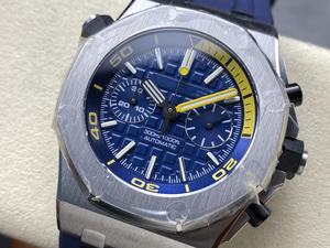 High Quality 42mm <b>Mechanical</b> <b>Watch</b> ETA 3124 Movement Luminous Display 26703 Multifunctional Chronograph Steel - Product Image 3