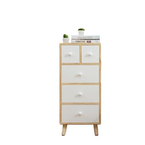 Factory Sale Various Drawer Chest Wood Storage Dresser Cabinet White