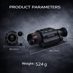 กล้องมองภาพความร้อนแบบตาเดียว Sytong Lm02-25lrf กล้องมองกลางคืน 256x192 พร้อมเลเซอร์วัดระยะ 1000 ม. สำหรับการล่าสัตว์ Lm02-25lrf Night - Product Image 5