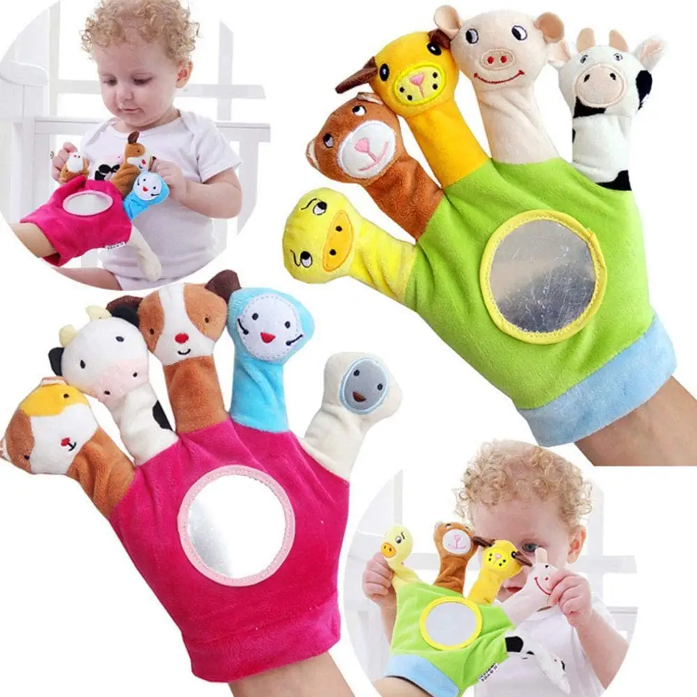 Hand Puppet Custom Plush Stuffed Animal Toys and Plushie Custom Doll for Kids Bear Cushion Unisex Fasion Custom Sizes 5-7 Days