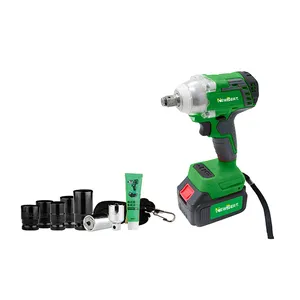 NewBeat China supplier OEM 21V/4.0Ah*2 5C rear cover factory price CIW-21BT Cordless Brushless Impact Wrench