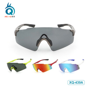 Lunettes de cyclisme Xq-Hq XQ-439A, monture TR90, polarisées, antidérapantes, avec plaquettes nasales réglables, pour hommes, lunettes de sport - Product Image 4