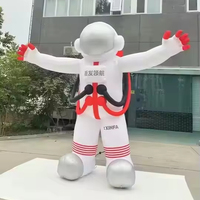 Modèle d'astronaute géant gonflable (matériau Oxford/PVC, diamètre 3,2 m) Impression thermique/sérigraphique/numérique/UV, publicité personnalisée