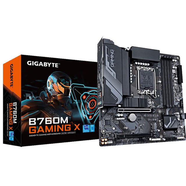 For GIGABYTE B760M GAMING X DDR5 ATX Motherboard for In-tel 12/13/14 Gen CPU New Four Memory Channels SATA Integrated Desktop