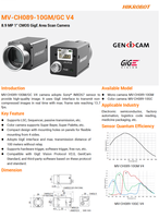 Kamera Industri Baru Original Hik Robot MV-CH089-10GC, 8.9MP Warna Global Shutter USB3.0 Area Scan