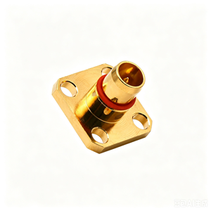 <span class=keywords><strong>BMA</strong></span>-JFD4 DC-18GHz 50Ohm ขั้วต่อ RF แบบสี่รูทรงสี่เหลี่ยม <span class=keywords><strong>BMA</strong></span> ตัวเมีย ชุบทอง สำหรับทดสอบไมโครเวฟ โมดูลสื่อสารเรดาร์ - Product Image 3