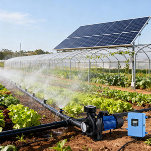 Pompe à eau solaire incroyable pour l'irrigation agricole, grande capacité, pompe solaire monophasée - Product Image 2