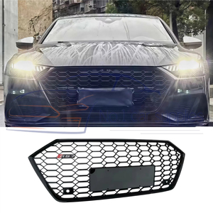 Grille de pare-chocs avant en maille noire ABS style RS7 pour A7/<span class=keywords><strong>S7</strong></span> <span class=keywords><strong>Sportback</strong></span> 2019-2022 - Product Image 2