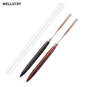 Varillas Mezcladoras <span class=keywords><strong>de</strong></span> Madera Natural y Metal para <span class=keywords><strong>Manicura</strong></span>, 170mm, <span class=keywords><strong>Color</strong></span> Sándalo, Venta al Por Mayor Wellstry - Product Image 6