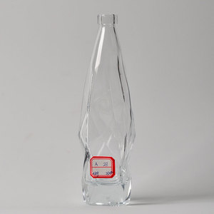 Nhà Máy Bán Buôn Flint Glass Vodka Spirit Chai <span class=keywords><strong>250</strong></span> <span class=keywords><strong>Ml</strong></span> - Product Image 2