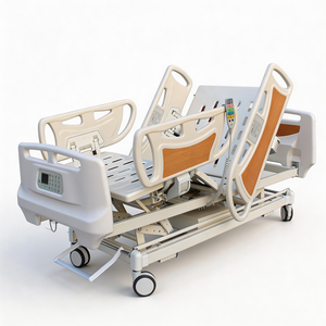 <span class=keywords><strong>Lit</strong></span> d'hôpital manuel multifonction en acier laminé à froid avec garantie d'un an, pièces de rechange gratuites, marque XSJ, prix compétitifs - Product Image 1