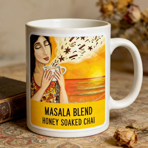 Etiqueta adhesiva transparente personalizada al por mayor para caja con sello, impresión UV, para envasado de té y mezclas de especias (Masala) - Product Image 5