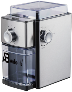 Molinillo de Café Eléctrico Anbolife para Granos de Café, Uso Doméstico, con Carcasa de Plástico - Product Image 1