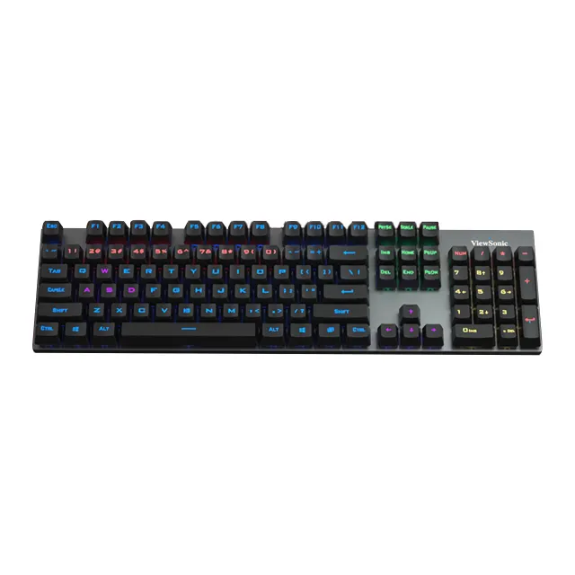 2021 New Cheap 104 key USB black Gaming Keyboard Advanced Ergonomic Design, for pc