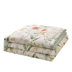 Großhandel Tröster Set Luxus Bettwäsche Poly cotton Stickerei Quilts Tröster Quilt Tröster Set