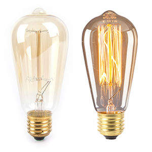 <span class=keywords><strong>Ampoule</strong></span> à filament antique en verre ambré, dimmable, 60W, 2100K, culot E26, ST64, ampoules <span class=keywords><strong>vintage</strong></span> à incandescence Edison, style rétro - Product Image 6