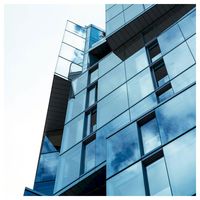 Système de façade murale extérieure en aluminium à double vitrage réfléchissant pour murs rideaux en verre – Vente en gros