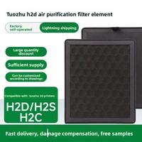 Kartrid Filter Pemurni Udara untuk Printer 3D Tiertime H2DH2SH2C Suku Cadang Pengganti Karbon Aktif Buatan China