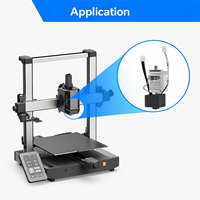 Kit Hotend d'imprimante 3D en gros, buse de 0,4 mm avec/sans dissipateur thermique, laiton et acier trempé, pour Anycubic Kobra 3 / 3 Combo