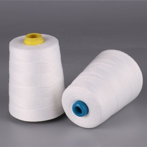 Hilo de Coser para Cierre de Bolsas de Alta Productividad, 100% Poliéster, Blanco Natural, Hilo Hilado de Fábrica - Product Image 5