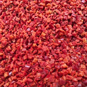 Venta caliente IQF Rodajas de <span class=keywords><strong>pimiento</strong></span> rojo congelado Pimienta Vegetal Precio de exportación chino - Product Image 3