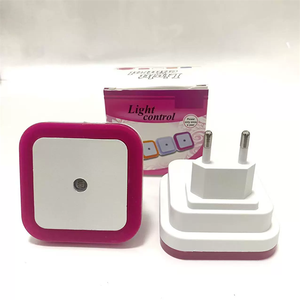 110V 220V Square Wall Lamp Cute Led Night Light Motion Sensor <strong>Cartoon</strong> Kid's Night Lights for Bedroom - Product Image 5