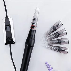 Agujas de Tatuaje sin Anestesia, Instrumento Genuino para Máquina de Belleza, Modelo 03, 0.18/0.25/0.30, Aguja Individual, 100 Unidades - Product Image 1