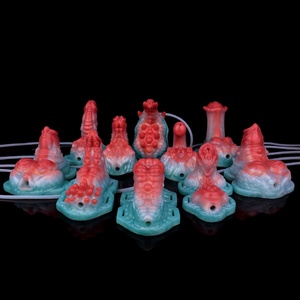 Dildo de silicona de fantasía al por mayor de fábrica, dildo eyaculador para masturbación femenina - Product Image 1