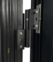Porte à battant passive Penjoy en aluminium à rupture de pont thermique, durable, en fibre de verre, écoénergétique, pour usage extérieur