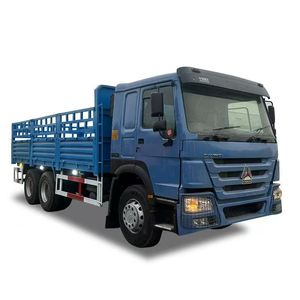 รถบรรทุกติดตั้งรั้ว Howo 6x4 ดีเซล มาตรฐานยูโร <span class=keywords><strong>2</strong></span> พร้อมแอร์อัตโนมัติ สำหรับการขนส่งทางการเกษตรและการก่อสร้าง ใช้ในตลาดแอฟริกา - Product Image 6