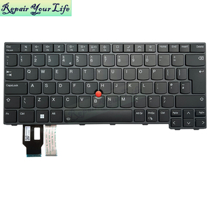 REINO UNIDO EUA Teclado Backlit Laptop para Lenovo <span class=keywords><strong>Thinkpad</strong></span> P14S GEN 3 T14 L14 GEN 3 T14 GEN 4 SN21D67686 5N21D68082 Teclado Quadro Preto - Product Image 6