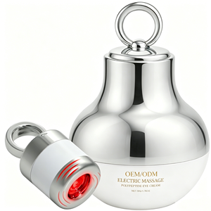 Crema Contorno de Ojos Eléctrica con Logotipo Personalizado, Aplicador de Luz Roja Antienvejecimiento, Crema Multi-Péptidos para Ojos - Product Image 1